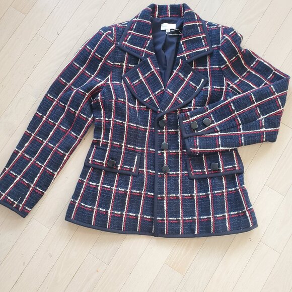 FAVORITE DAUGHTER ! The Classic Tweed Jacket In Potenza Tweed (UK/6) - Picture 3 of 10